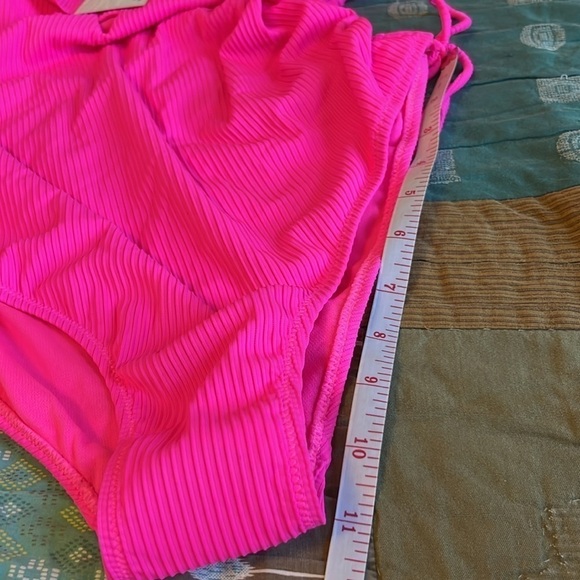 Coastal Waves Swimwear Paradise Lace Up Swimsuit - Picture 12 of 13